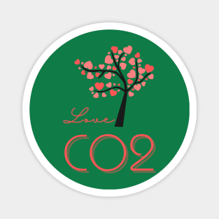 I love co2 Magnet